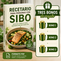 RECETARIO PARA PERSONAS CON SIBO + 3 BONOS DE REGALO!