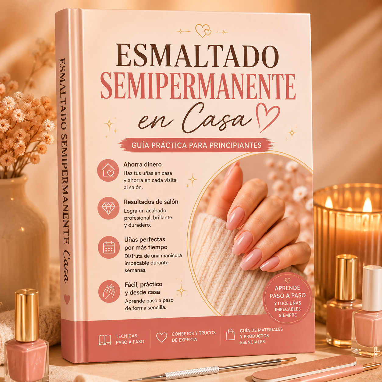 Esmaltado semipermanente en casa