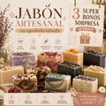 JABONES ARTESANALES + 3 BONOS SORPRESA DE REGALO 🎁